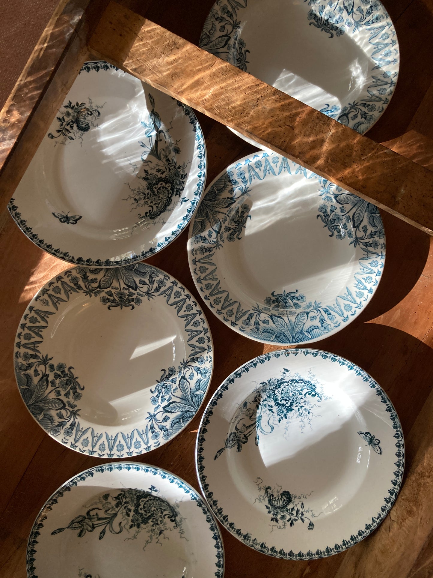 Longwy - 6 Assiettes Creuses