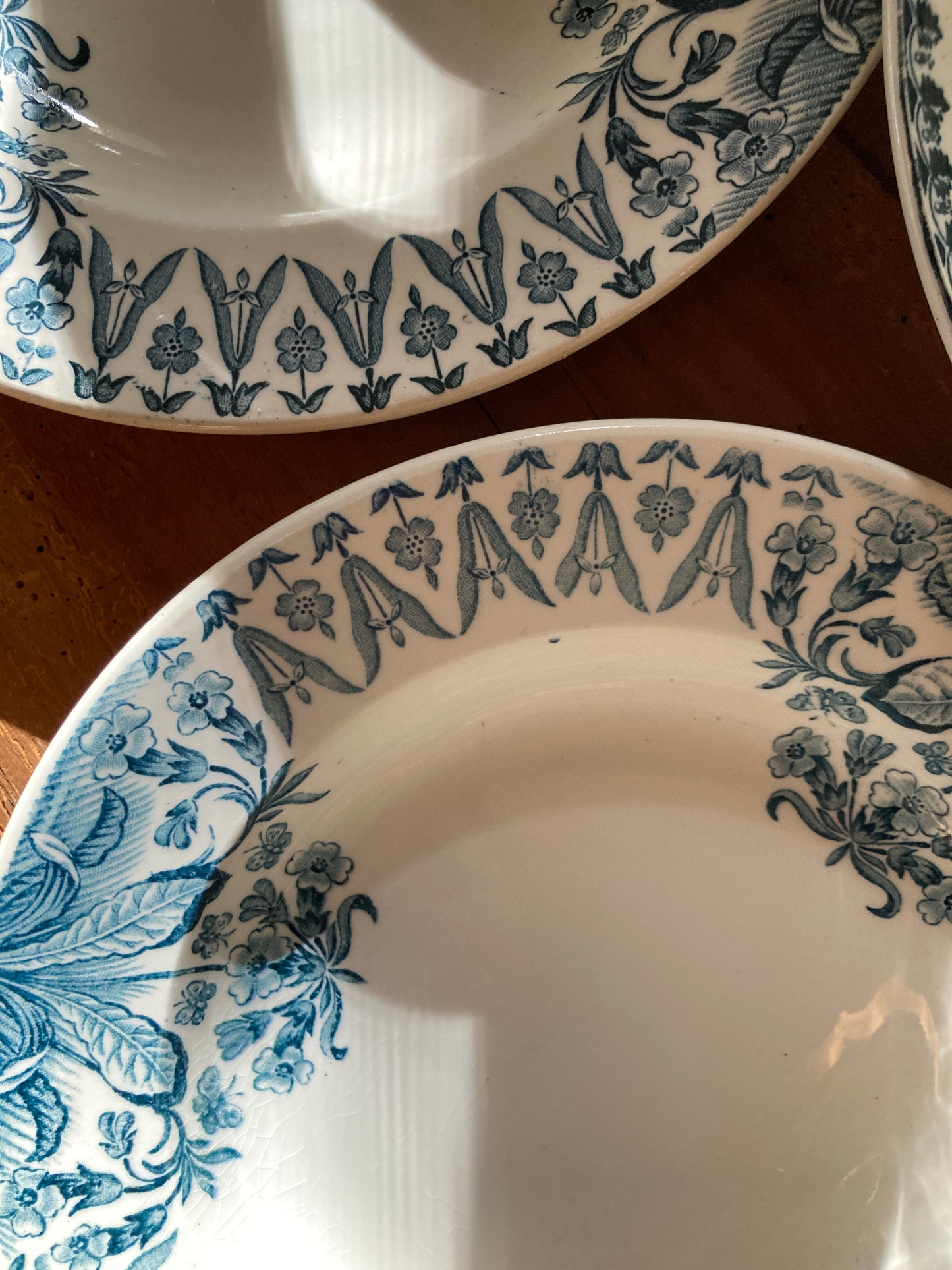 Longwy - 6 Assiettes Creuses