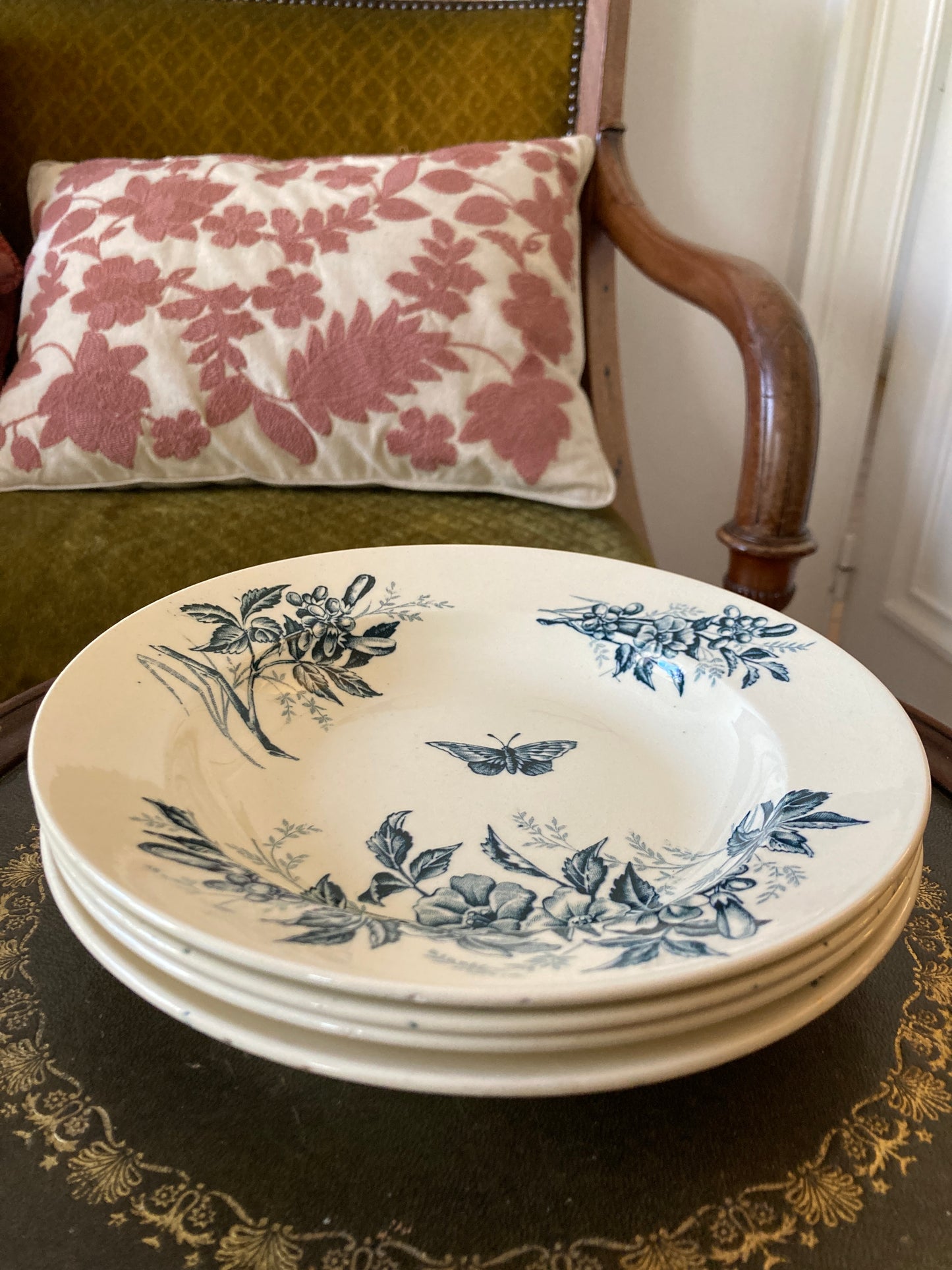 Jasmin de Virginie - 4 Assiettes Creuses