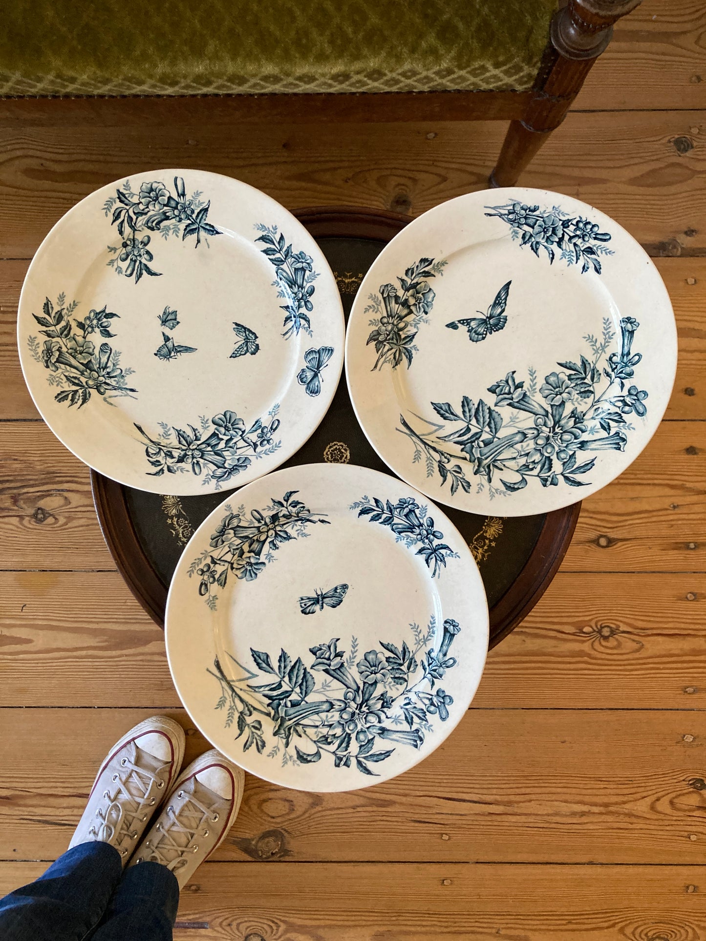 Jasmin de Virginie - 3 Assiettes Plates
