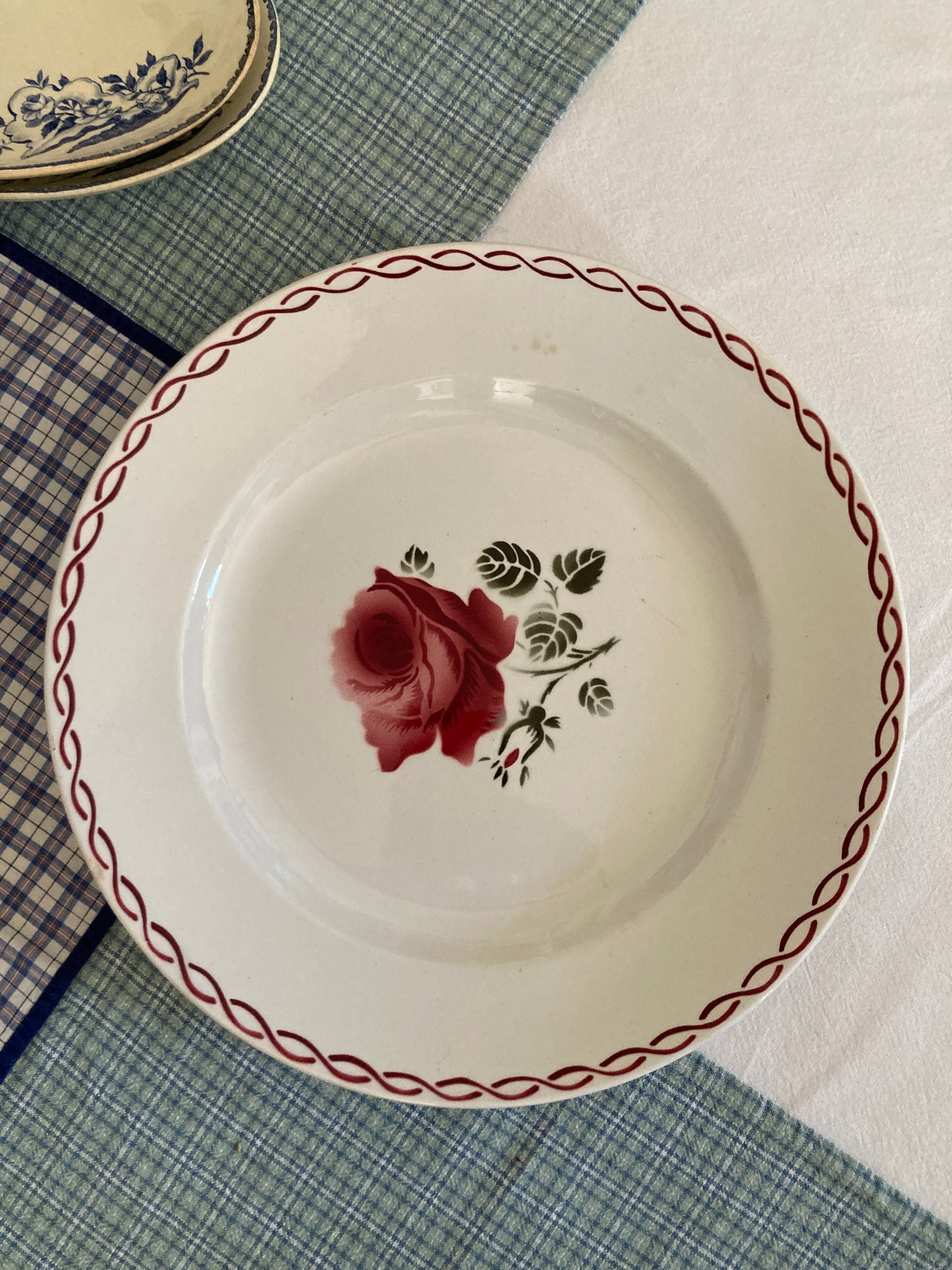 Rose - Plat de Service