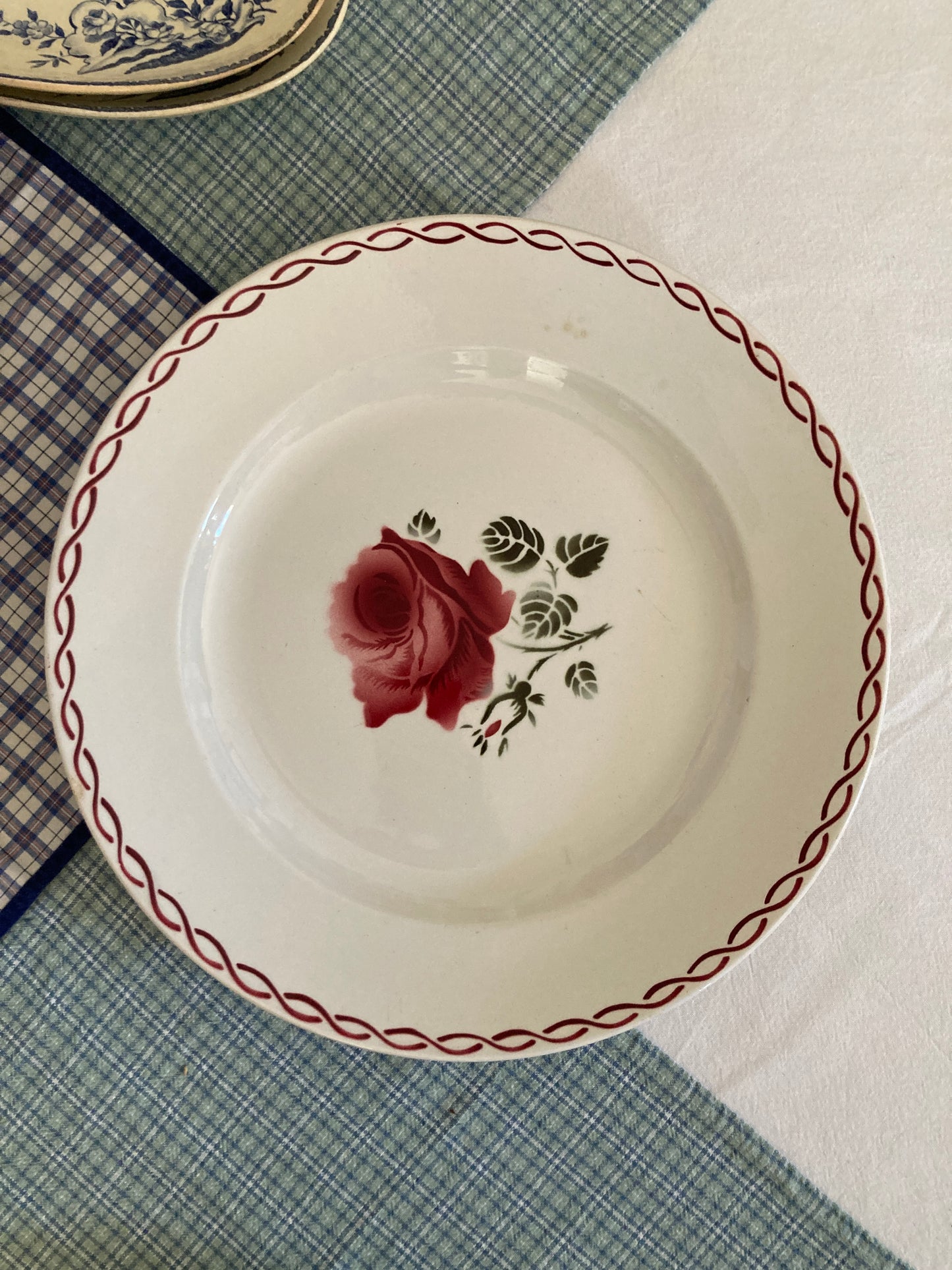 Rose - Plat de Service