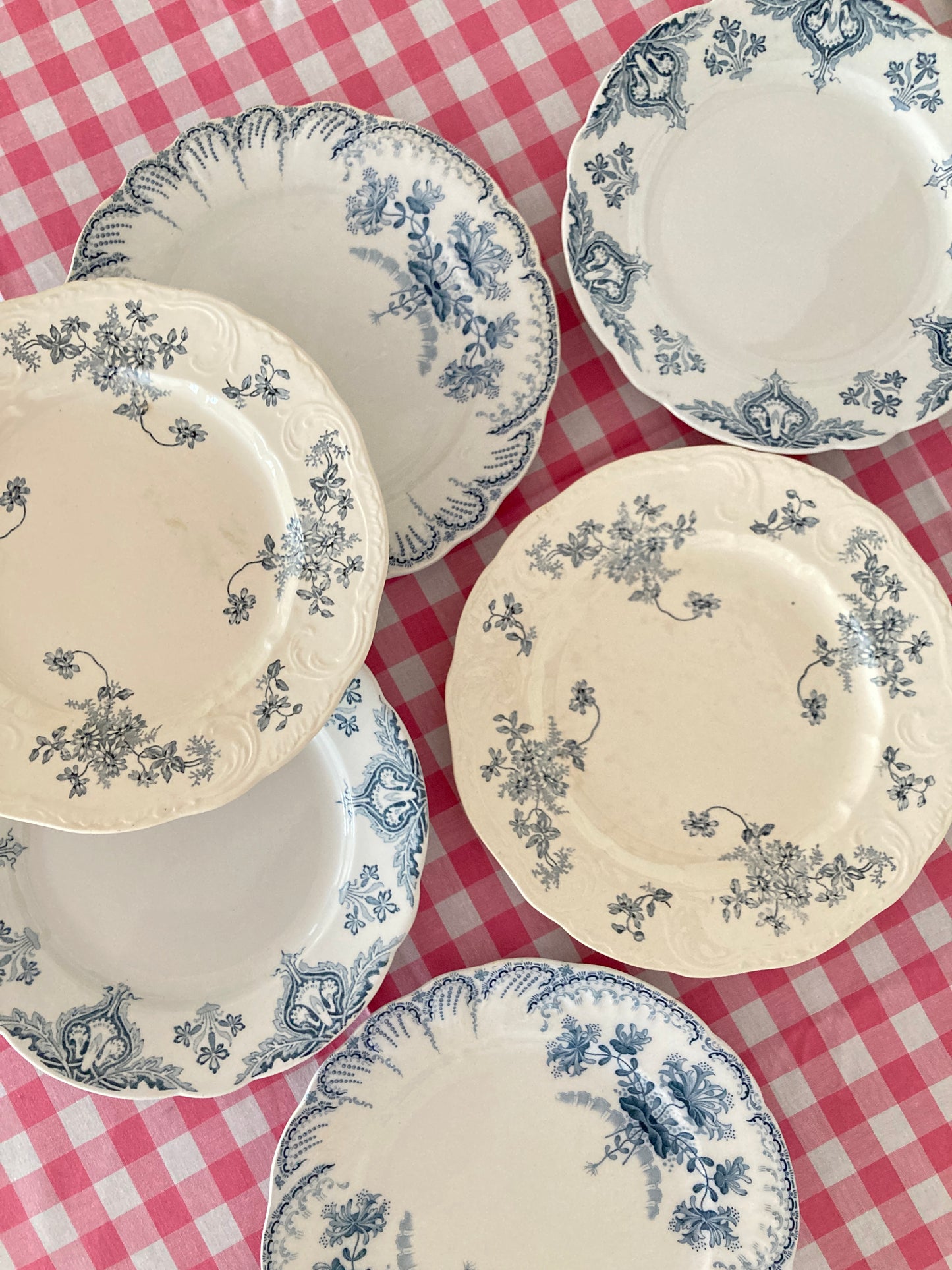 Régence - 6 Assiettes Plates