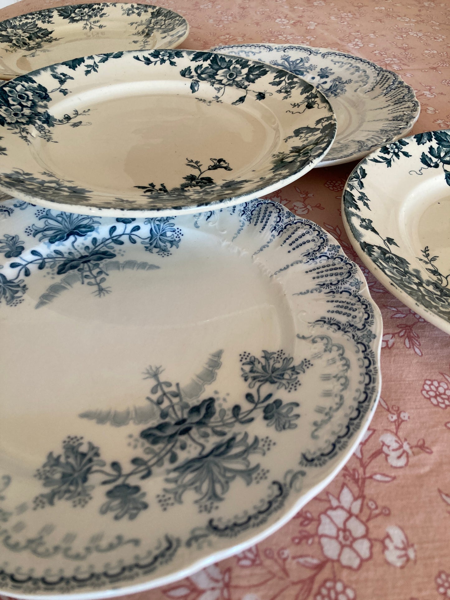 Marie-Louise - 6 Assiettes à Dessert