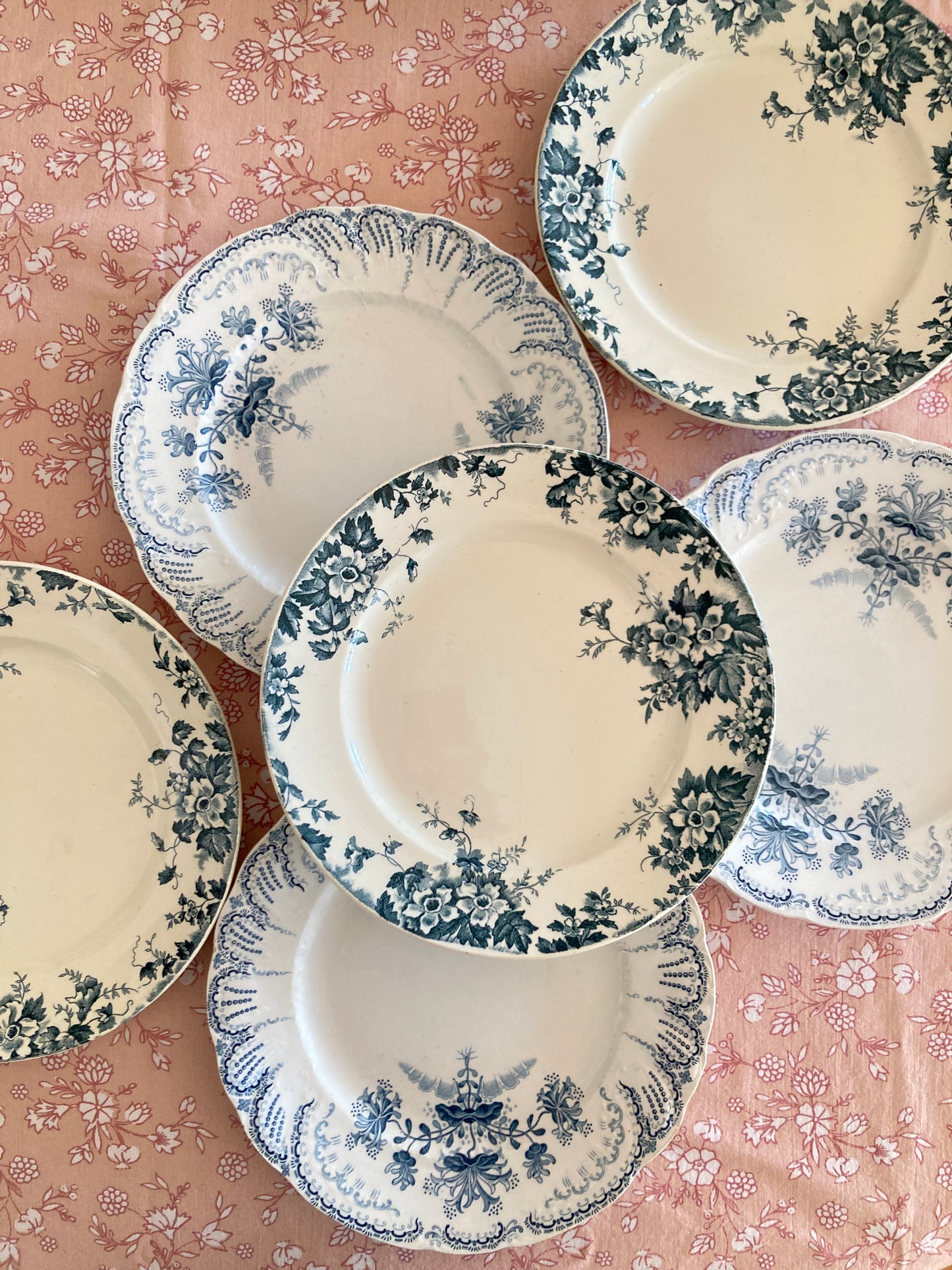 Marie-Louise - 6 Assiettes à Dessert