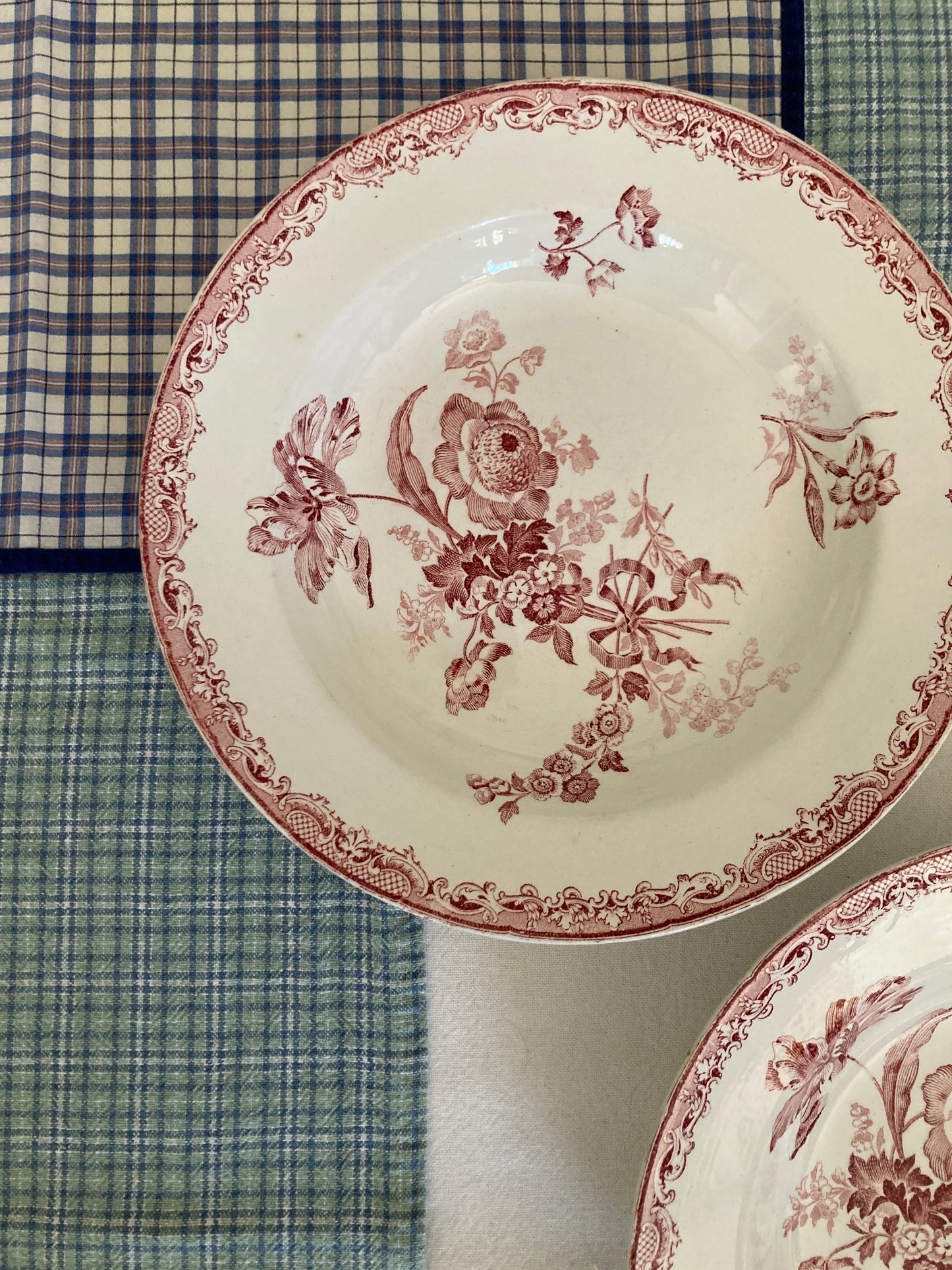 Fontanges - 2 Assiettes Creuses