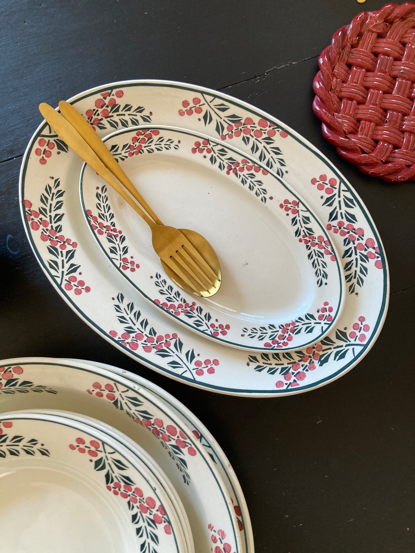 Houx - Plat Ovale