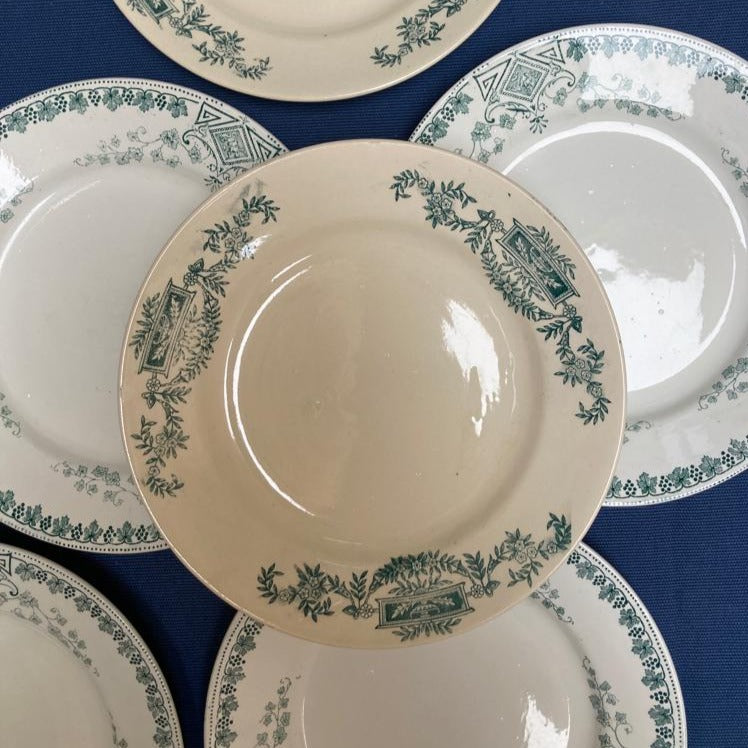Caumartin - 8 Assiettes Plates