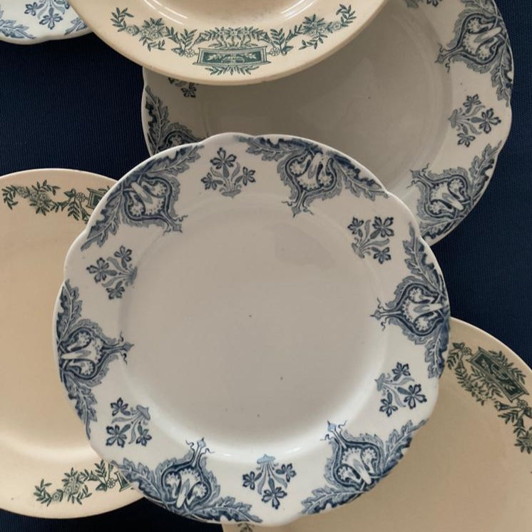 Lutèce - 8 assiettes plates