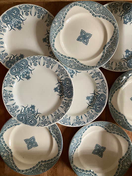 L'Aiglon - 8 assiettes plates