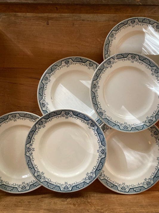 Maroc - 6 Assiettes Plates