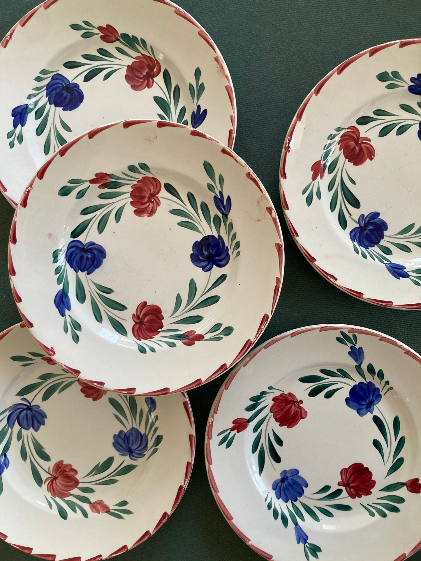 Valse d'Hiver - 5 Assiettes Plates