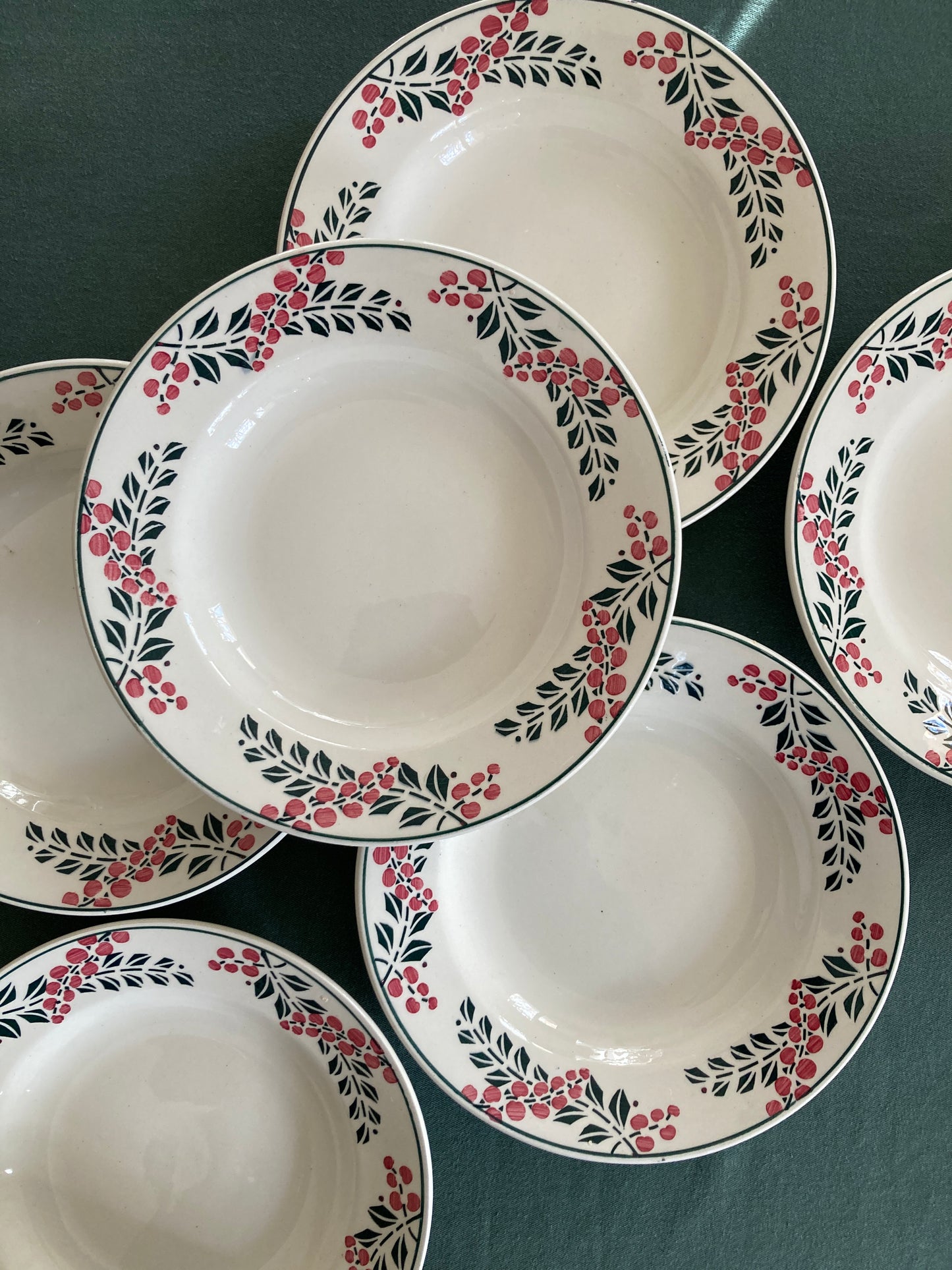 Houx - 9 Assiettes Creuses