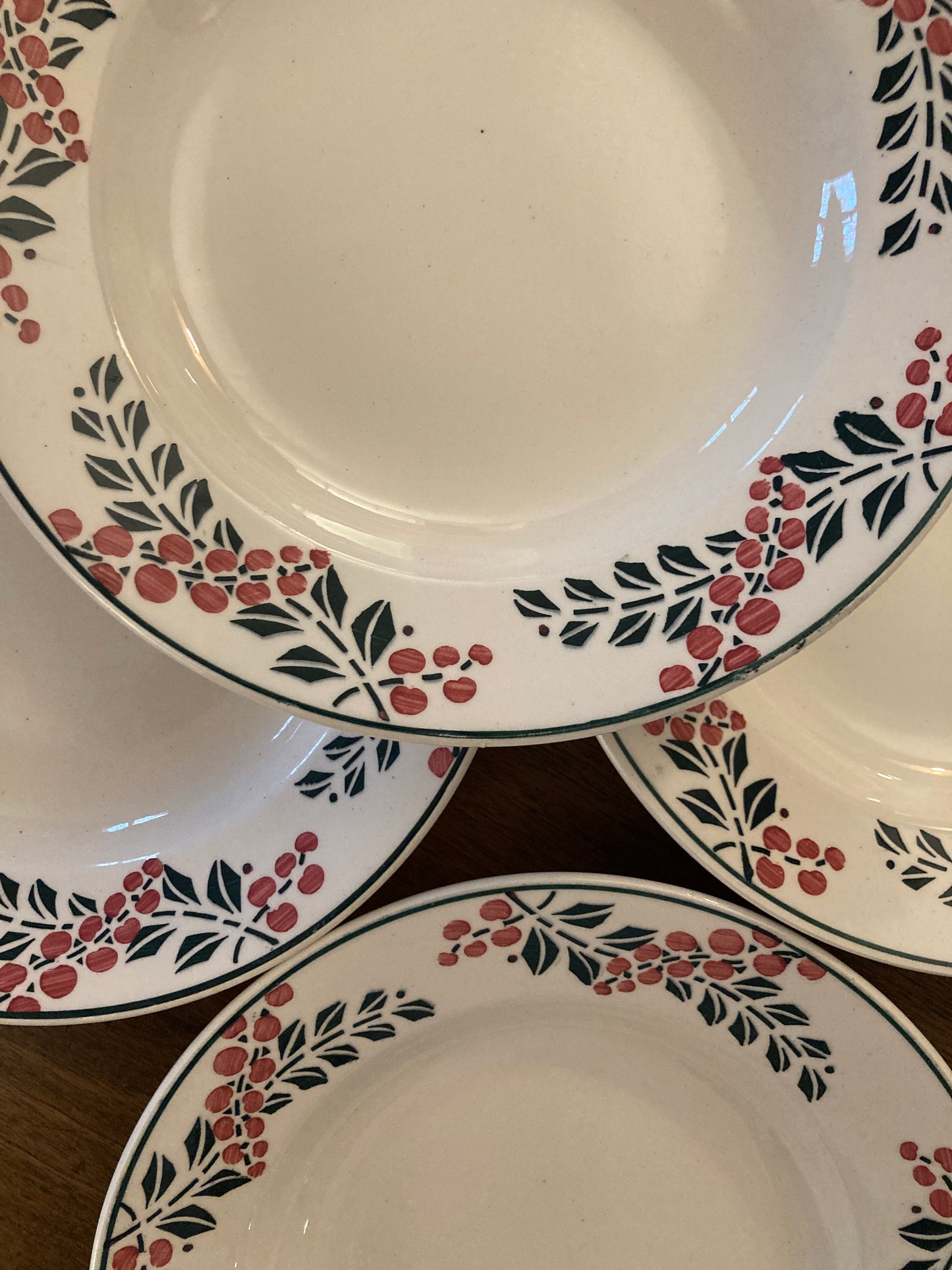 Houx - 9 Assiettes Creuses