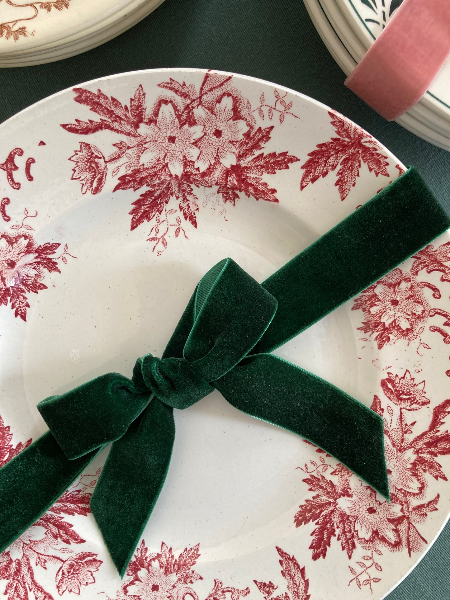 Anémones - 6 Assiettes Plates