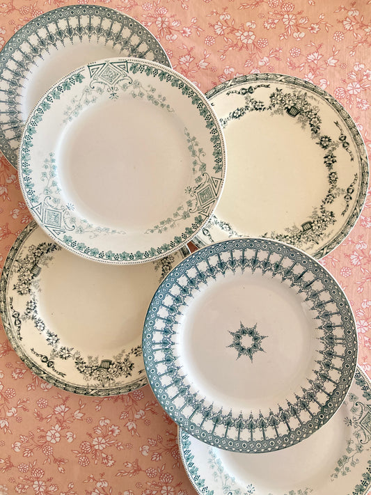 Persan - 6 Assiettes Plates