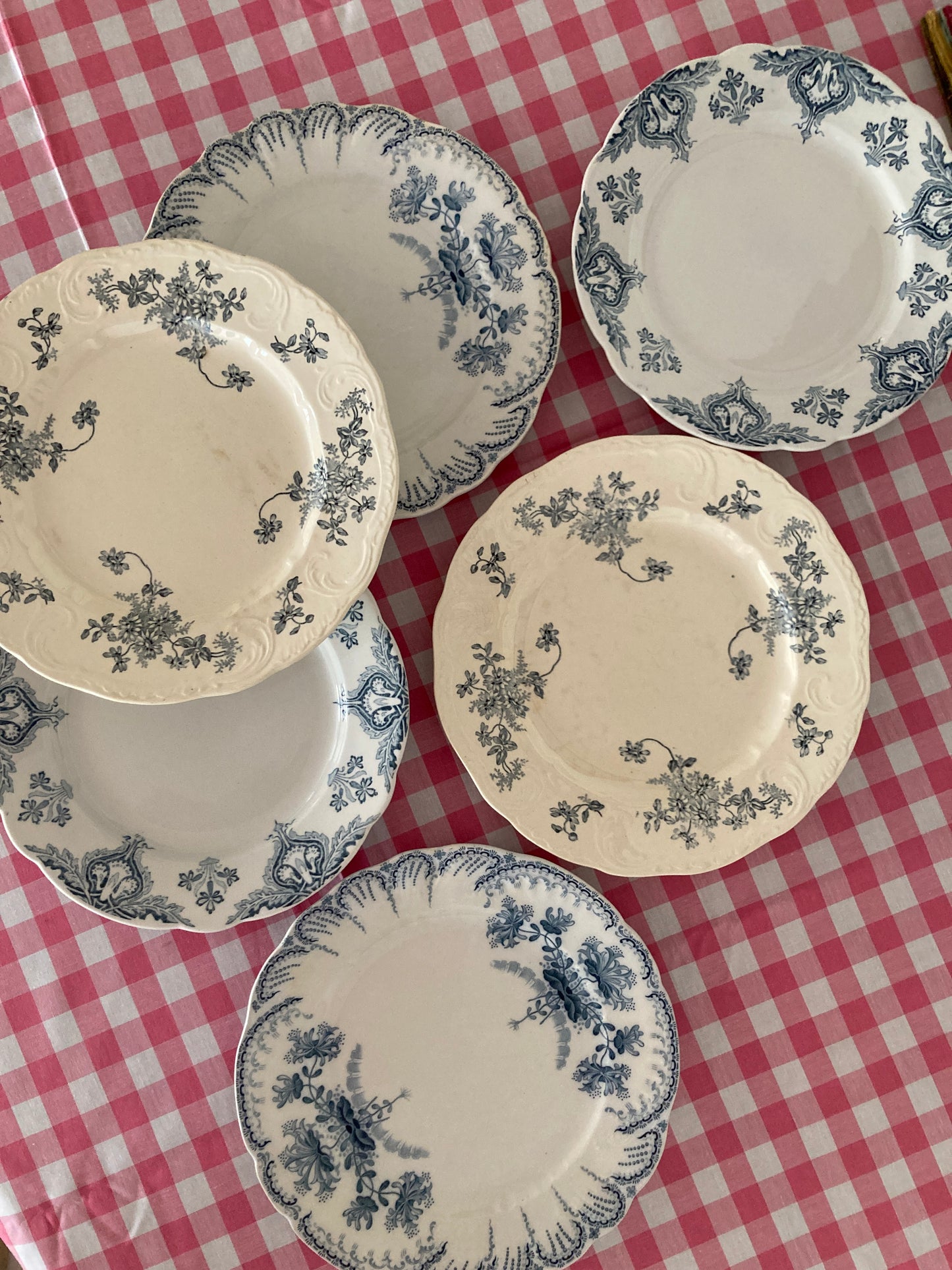 Régence - 6 Assiettes Plates