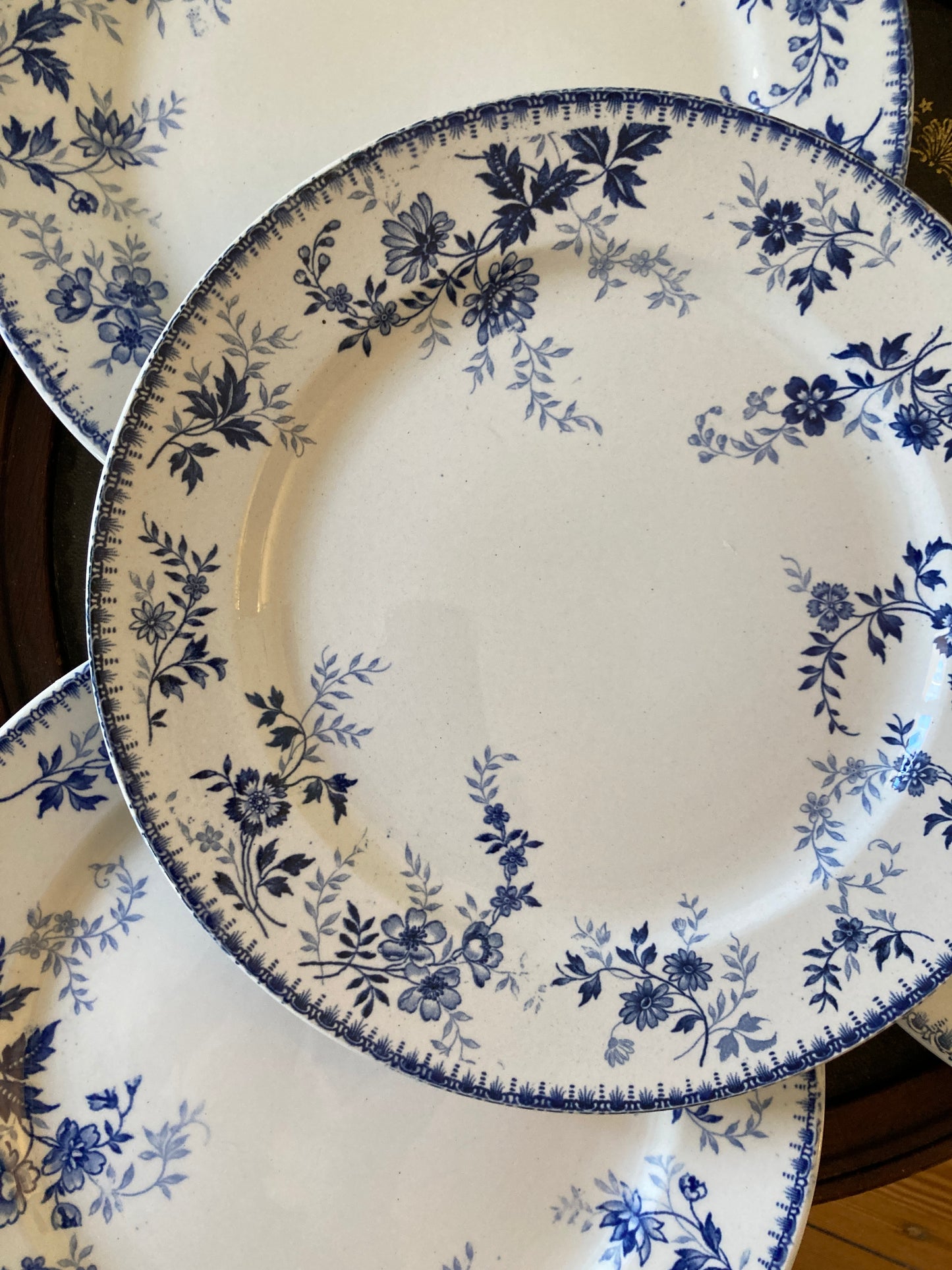 Dugazon - 5 Assiettes Plates