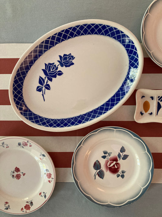 Rose Bleue - Plat de Service