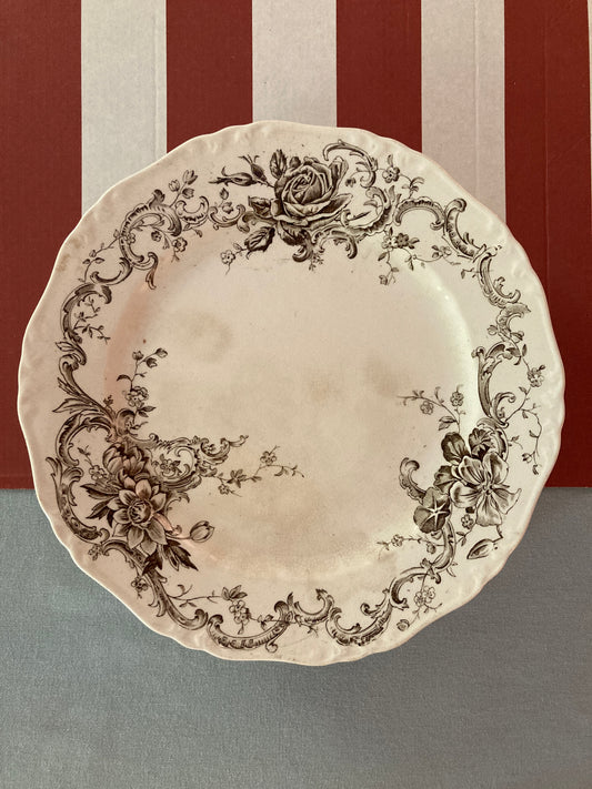 Wentworth - Assiette sur Piédouche