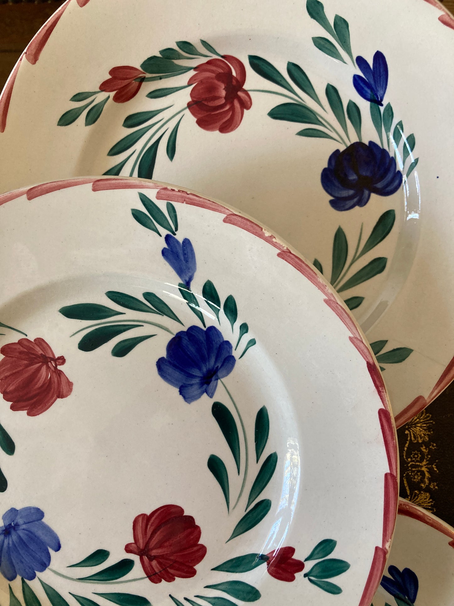 Moulin - 5 Assiettes Plates