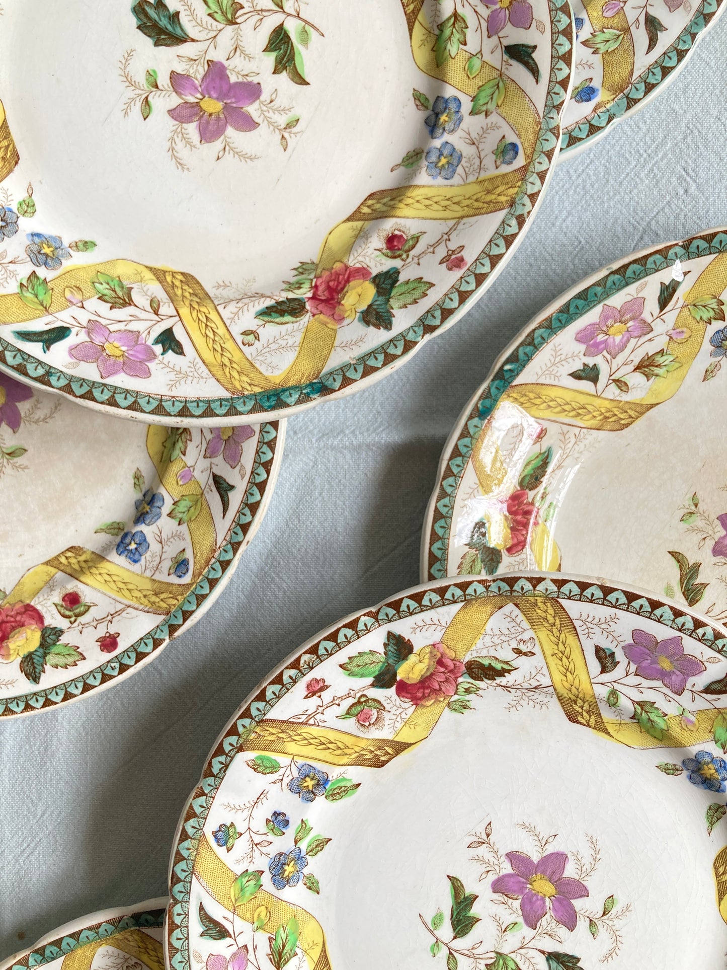 Yeddo - 6 Dessert Plates