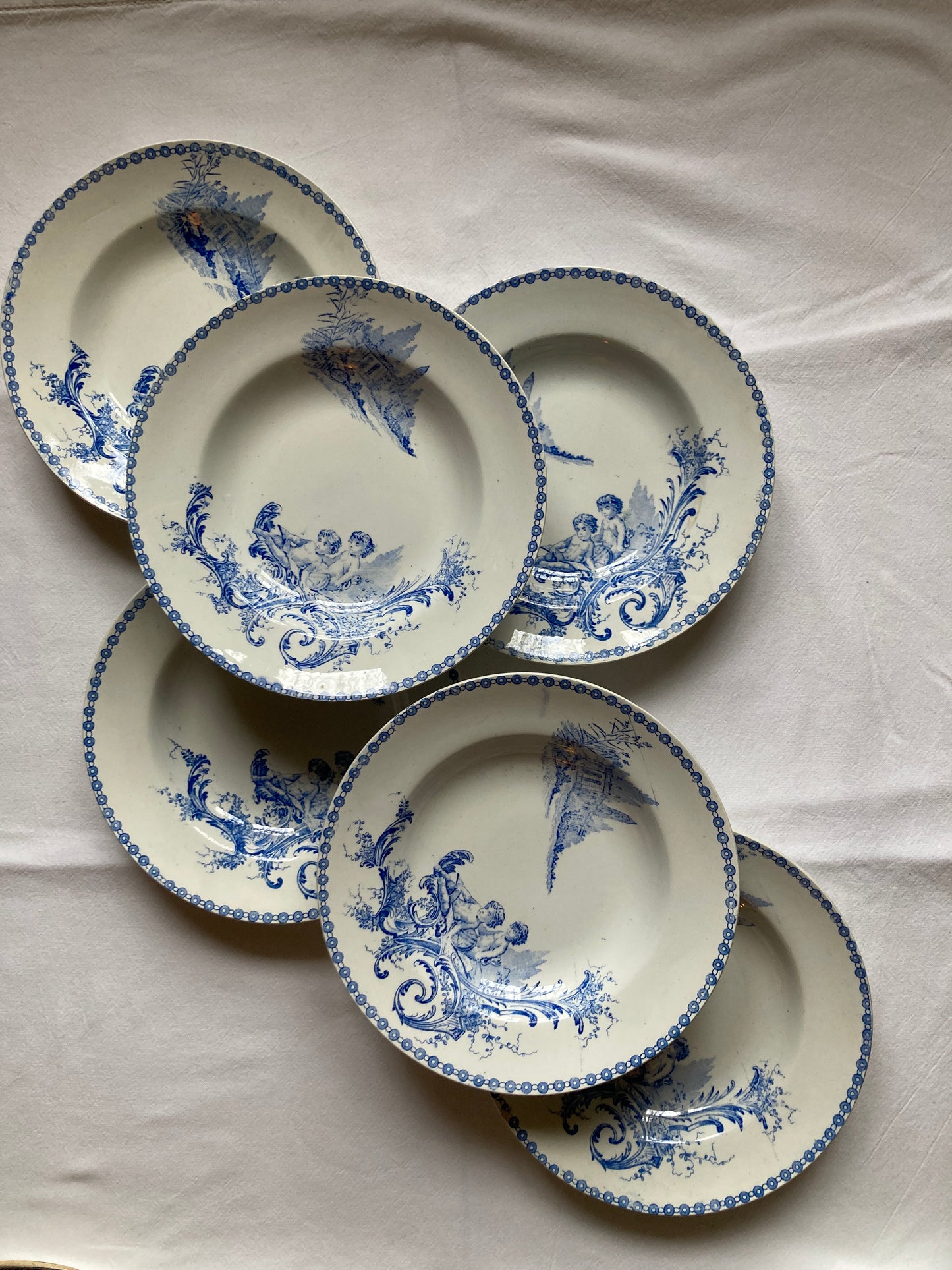 Trianon - 6 Assiettes Creuses Parfaitement Imparfaites