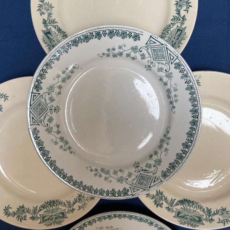 Caumartin - 8 Assiettes Plates